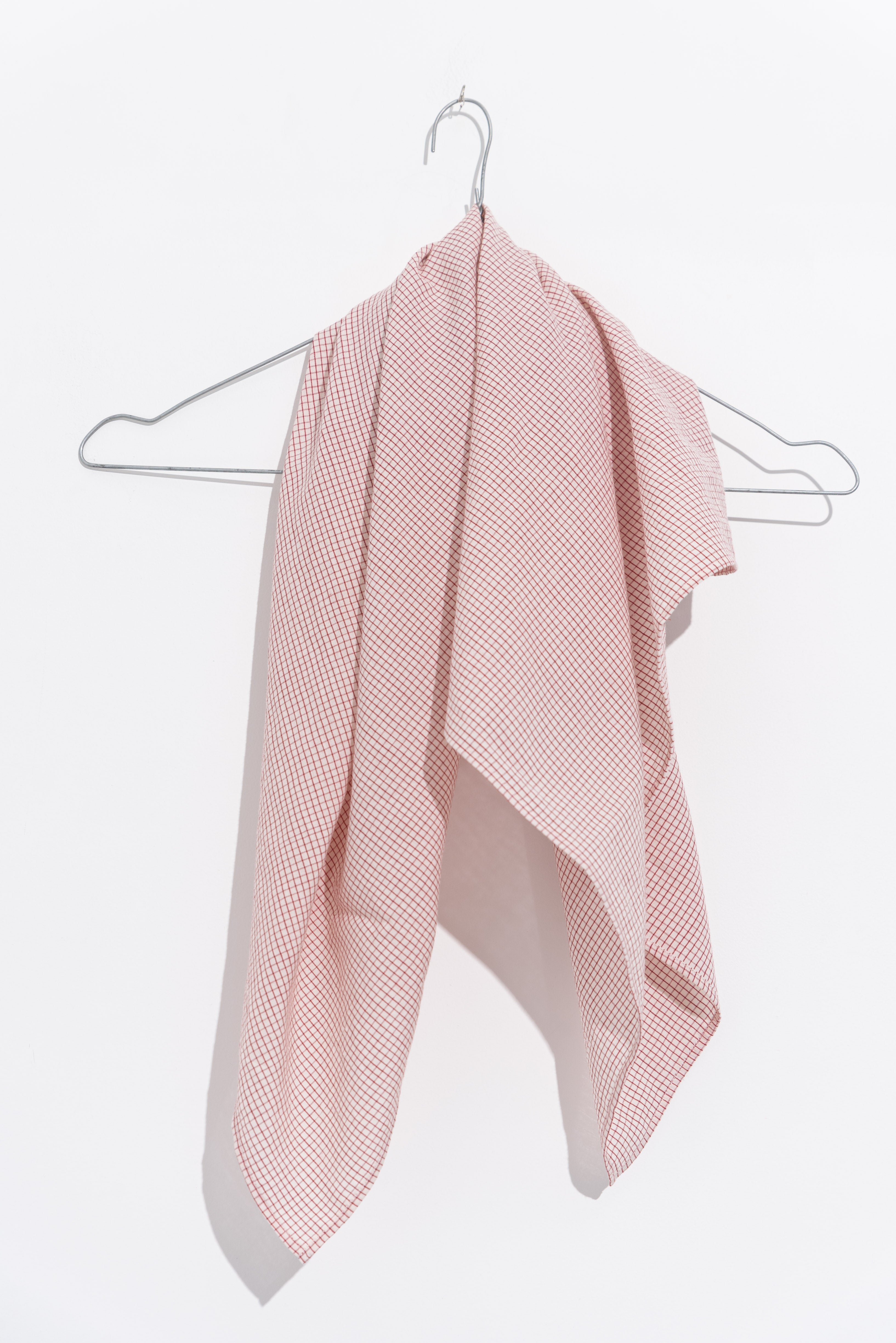 Gingham checkered cotton bandana