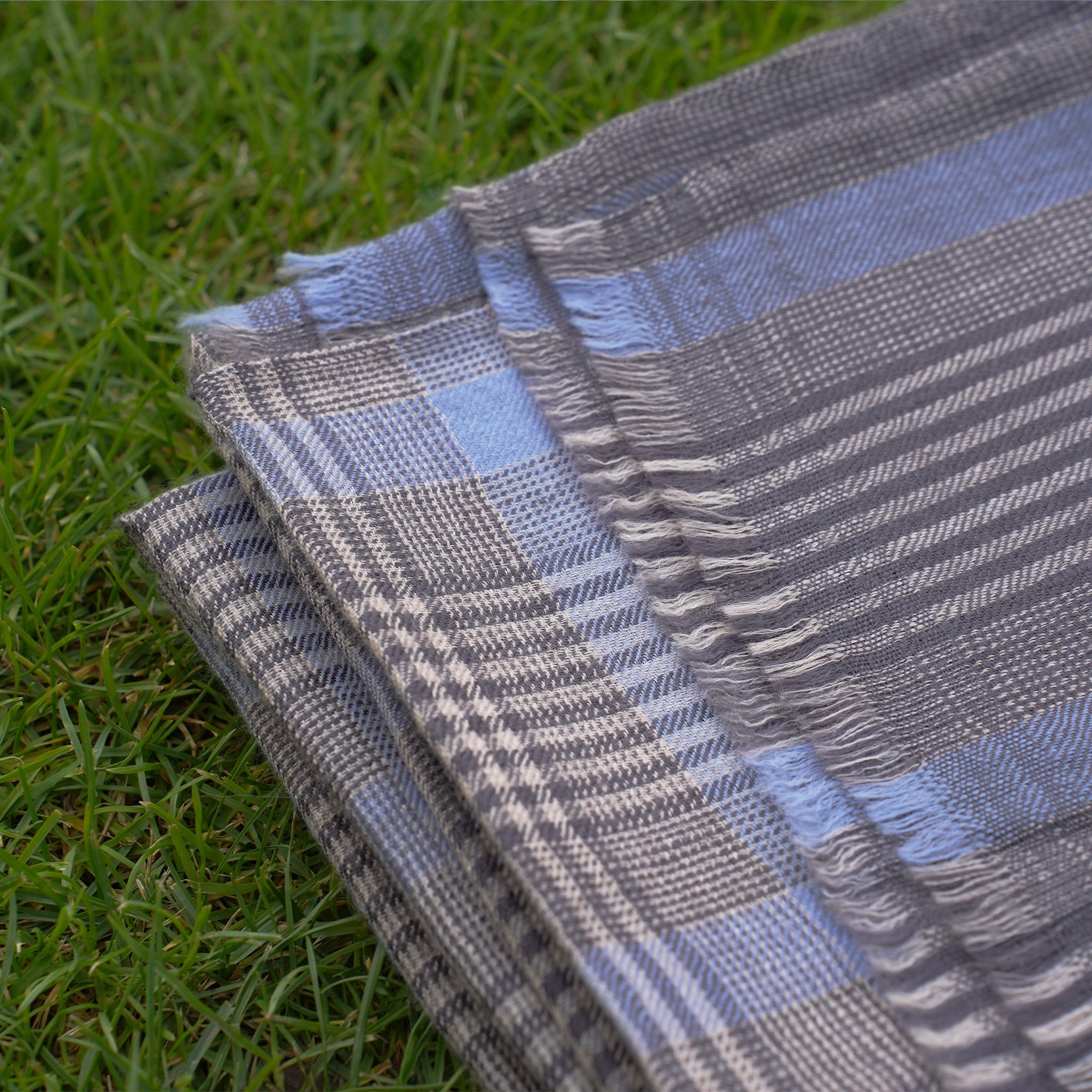 Autumn Mist Pashmina shawl
