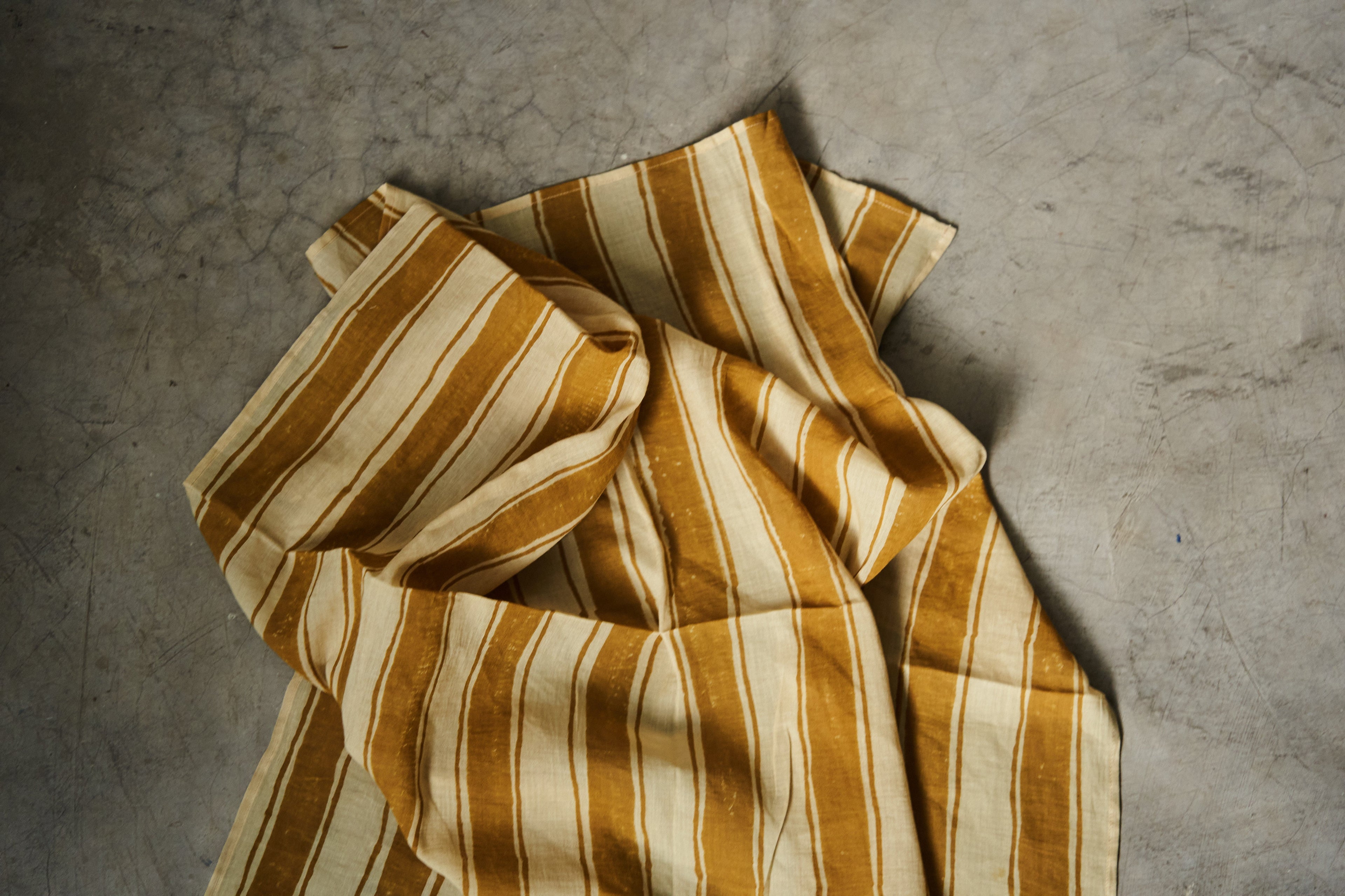 Mustard Zebra Stroll Bandana