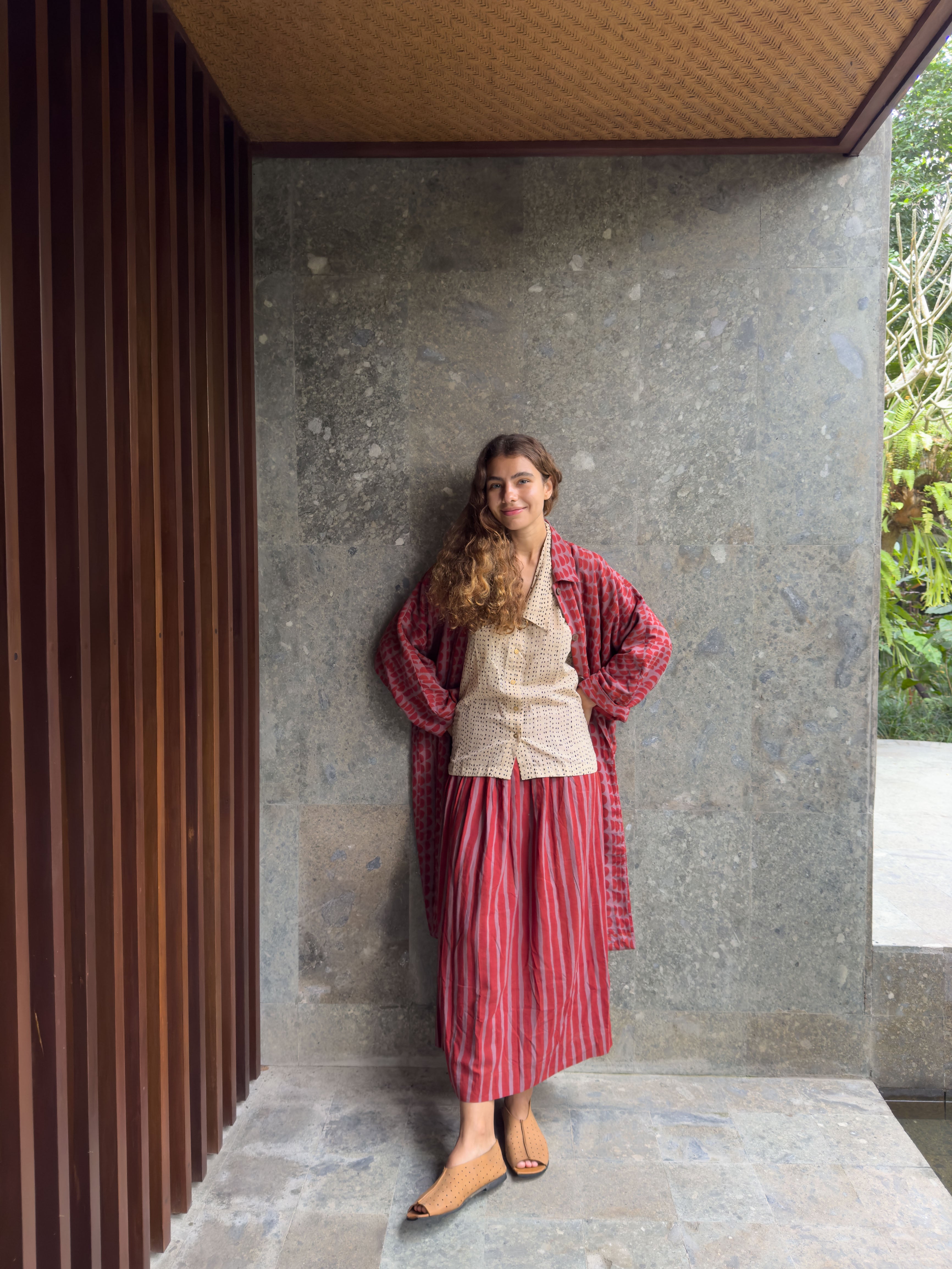 The Red Half Moons Duster Jacket