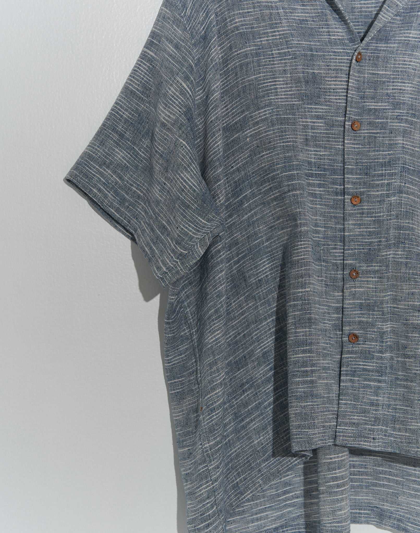 Indigo boxy shirt