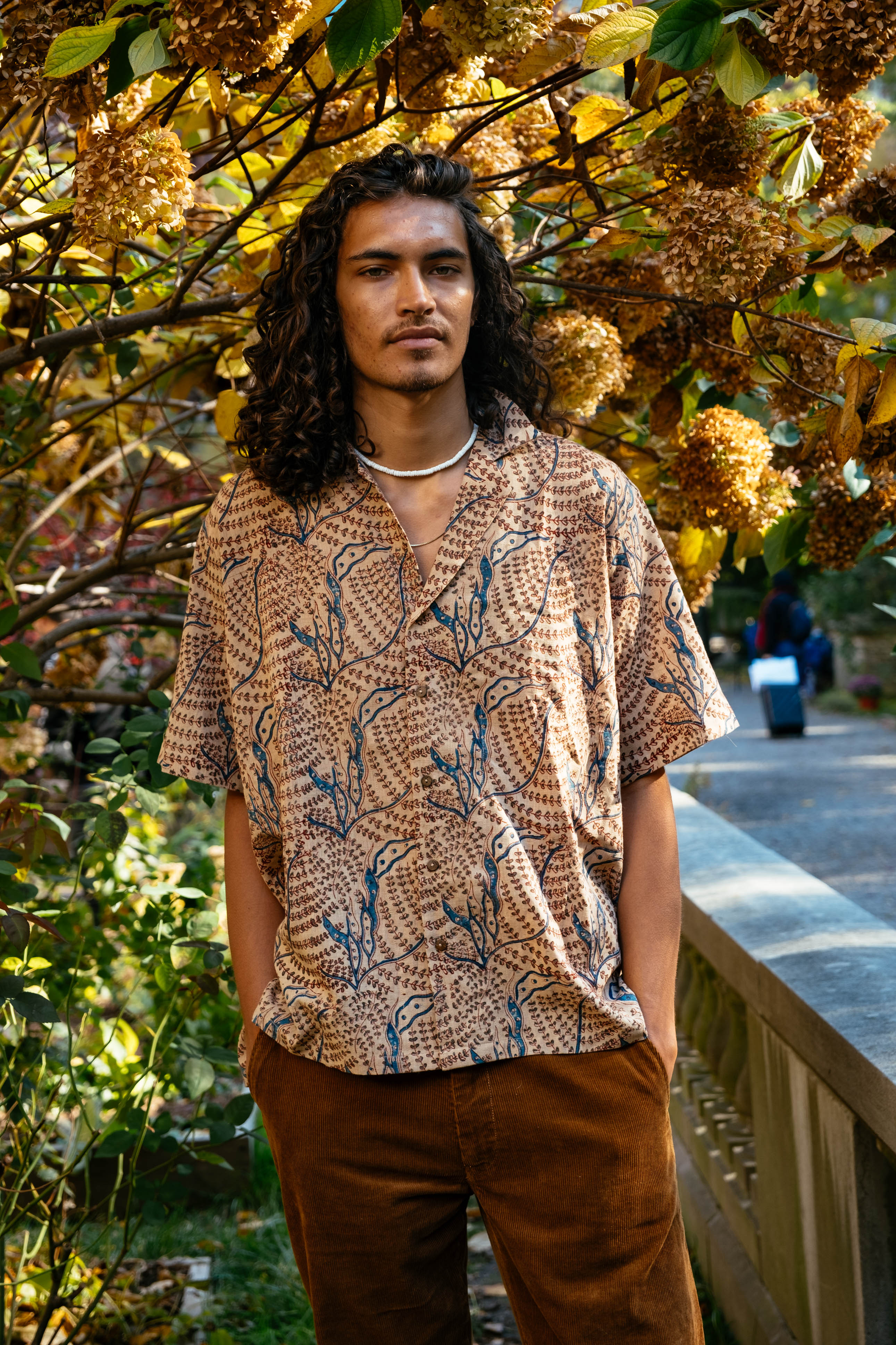 Floral boxy shirt