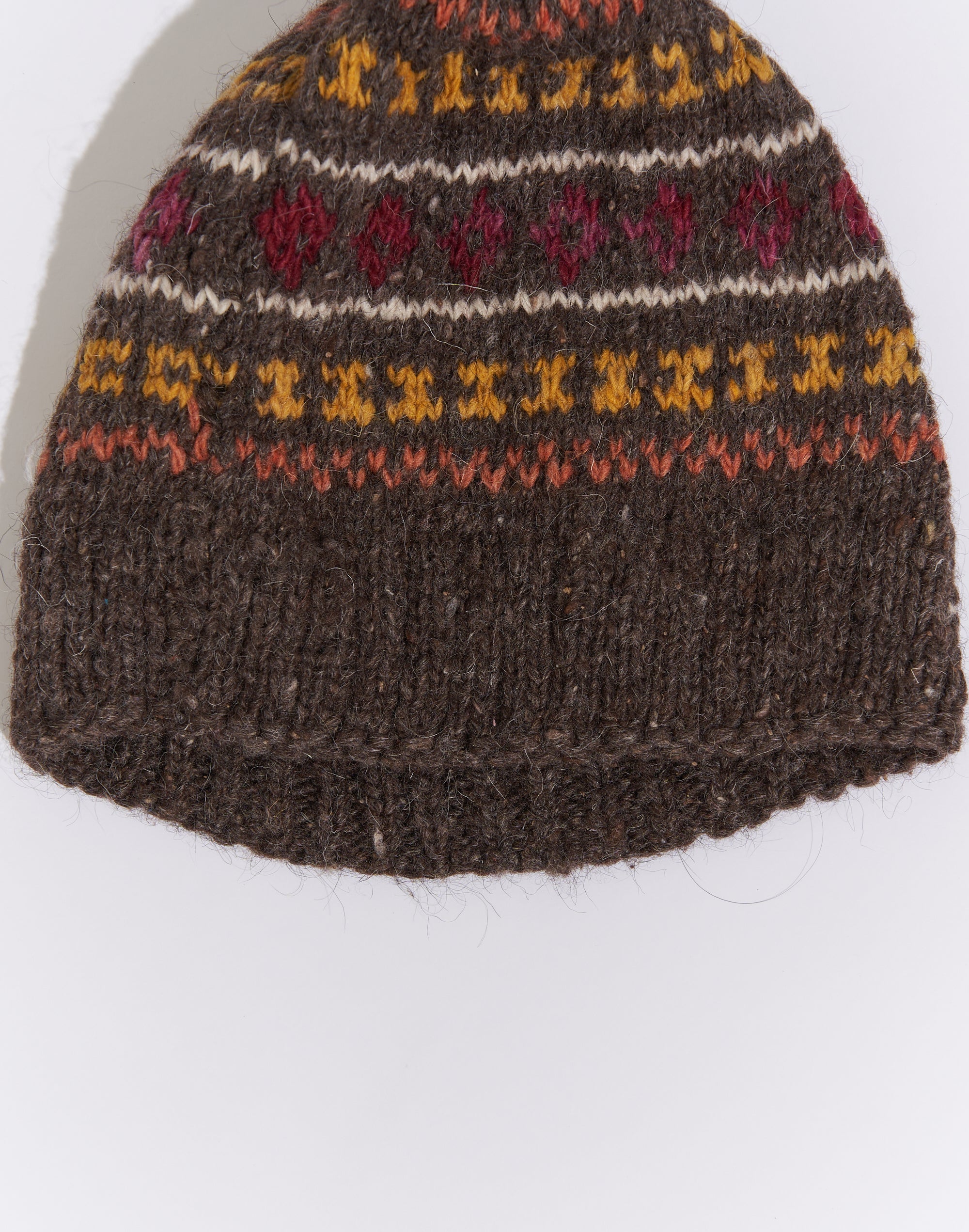 Buy Handmade Cacao with Sprinkles Beanie Hat
