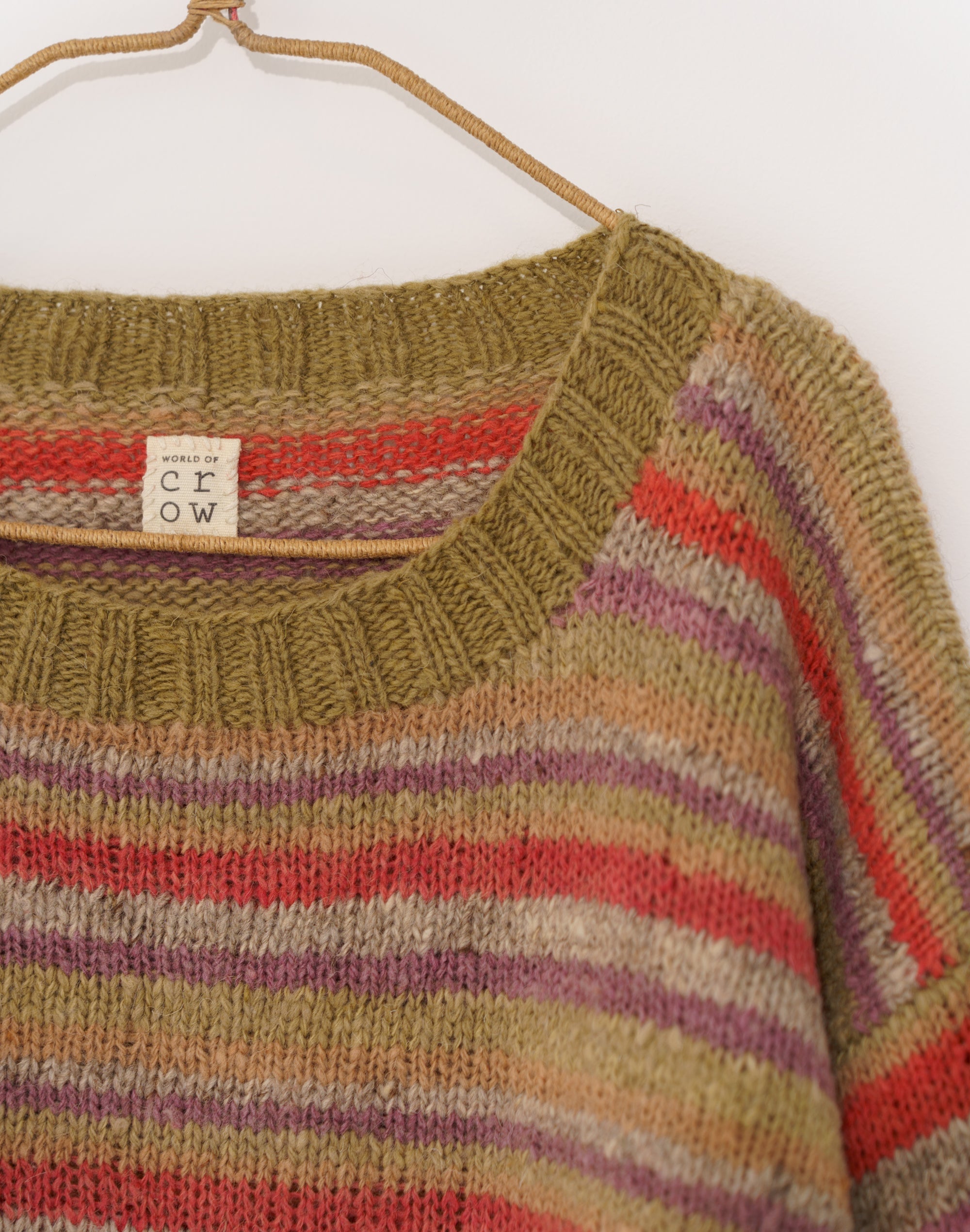 Striped Knit Sweater