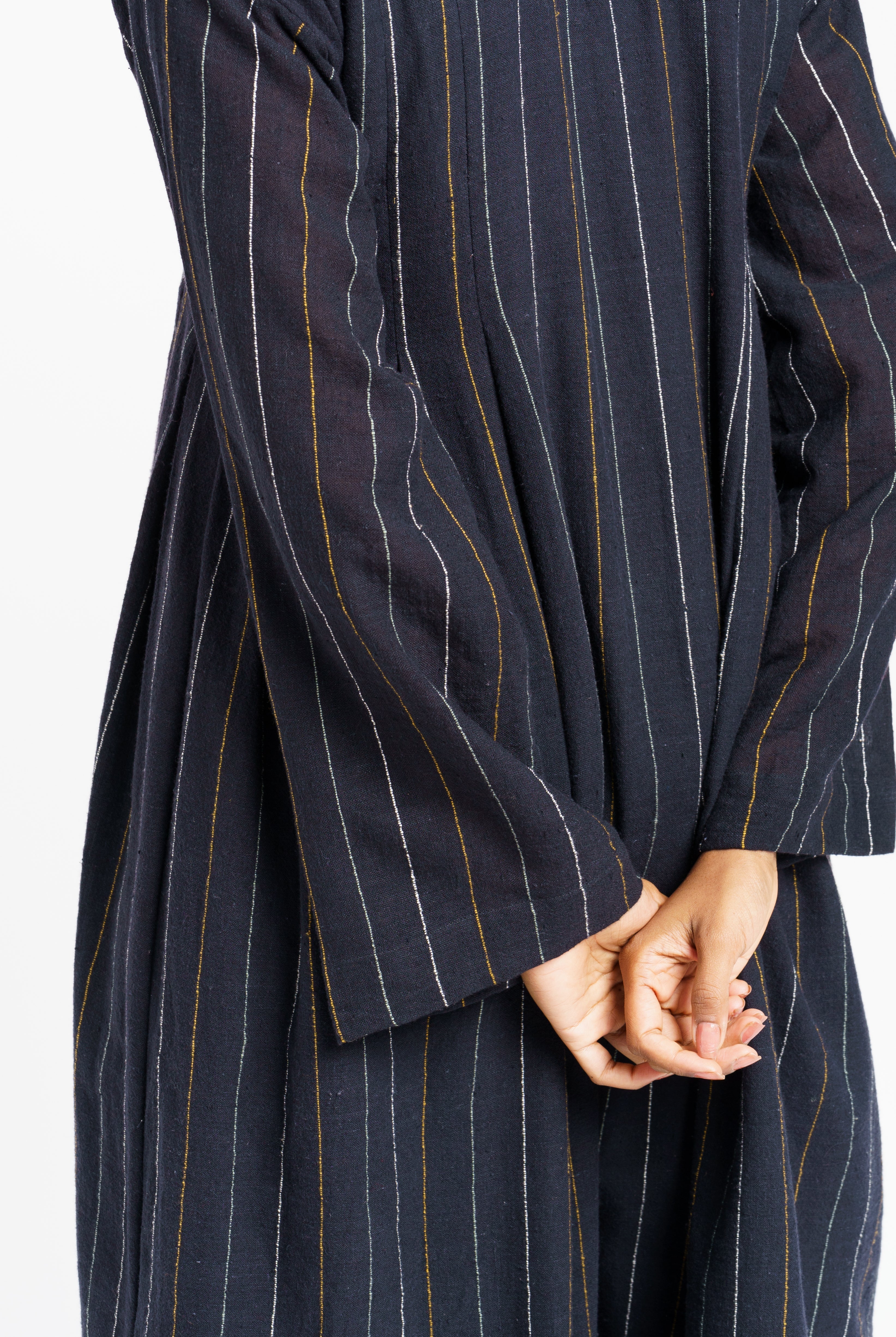 Striped relaxed fit midi dress, ethical sustainable clothing brands, fashion brands that are sustainable, 100 organic cotton women's clothing, organic cotton clothes online shop, all cotton women's clothing, buy cotton clothes online, all cotton women's clothing, cotton clothing for women, minimalist clothing, modern minimalist clothing