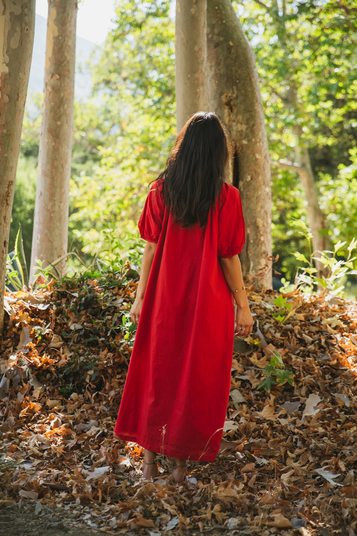 Central Park Red dress