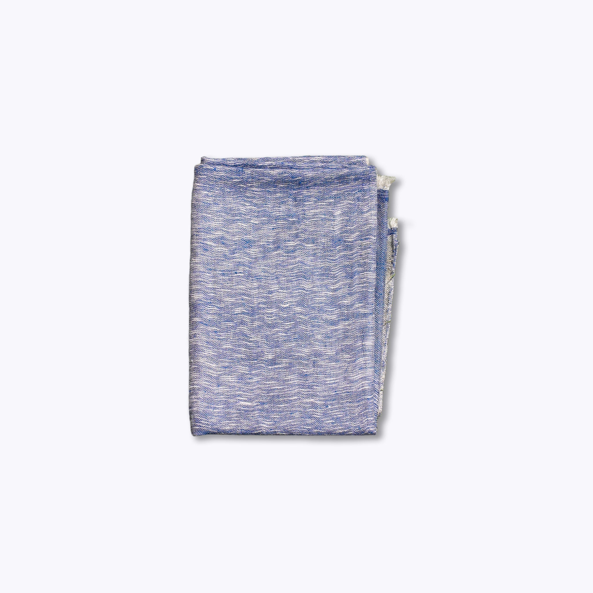 The Golden-Indigo Do Rukha Pashmina stole