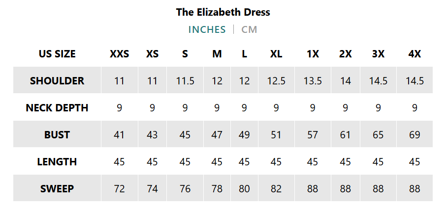 The Elizabeth Dress