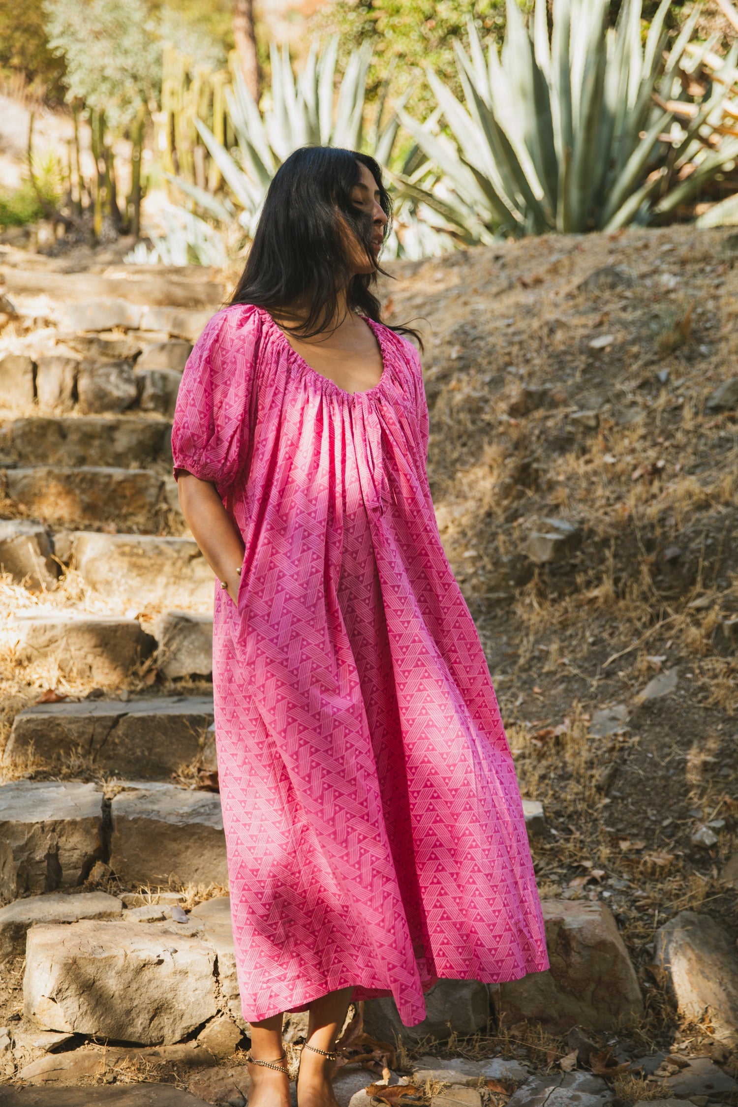 The Petal Prism dress