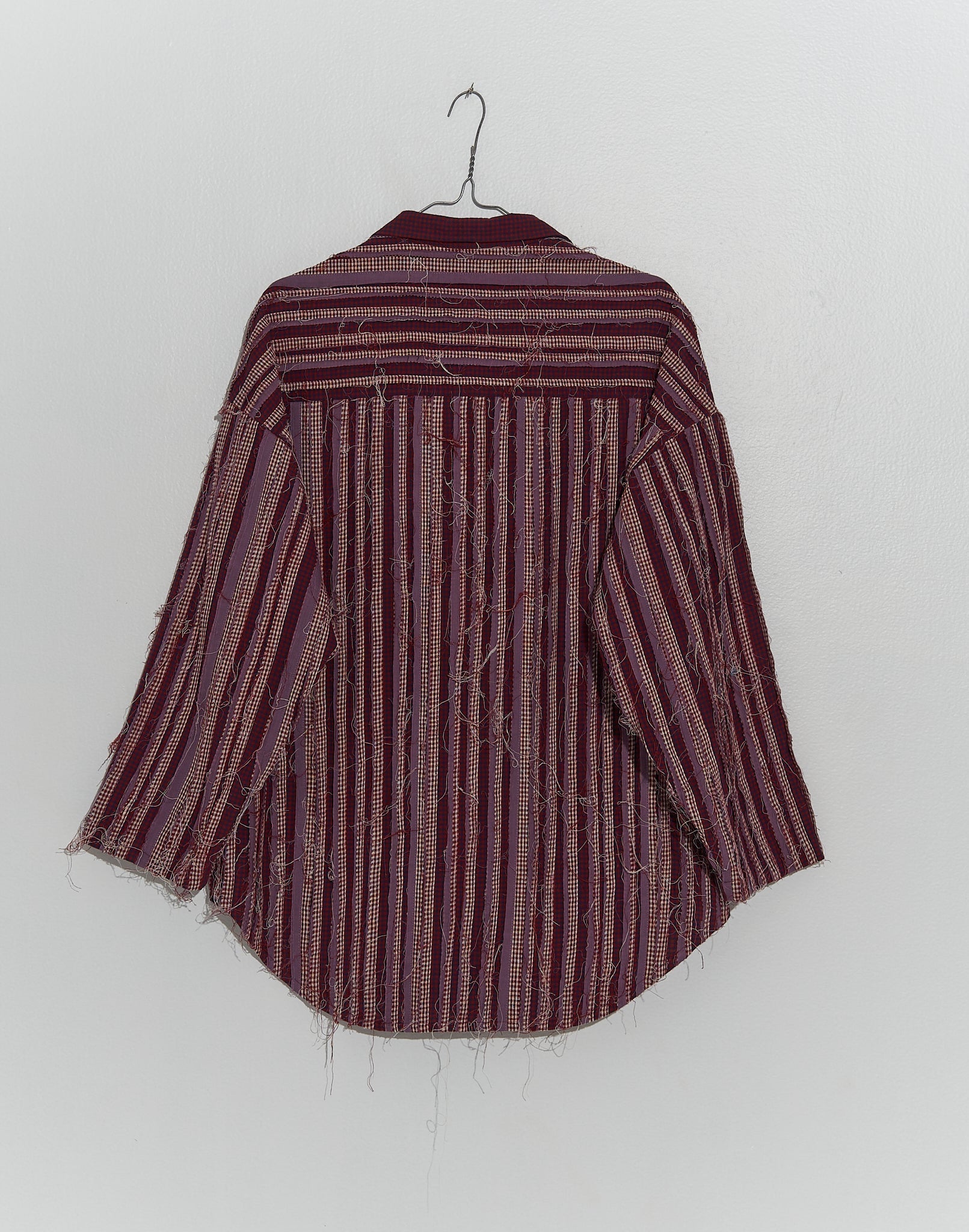 Upcycled Fuchsia shirt