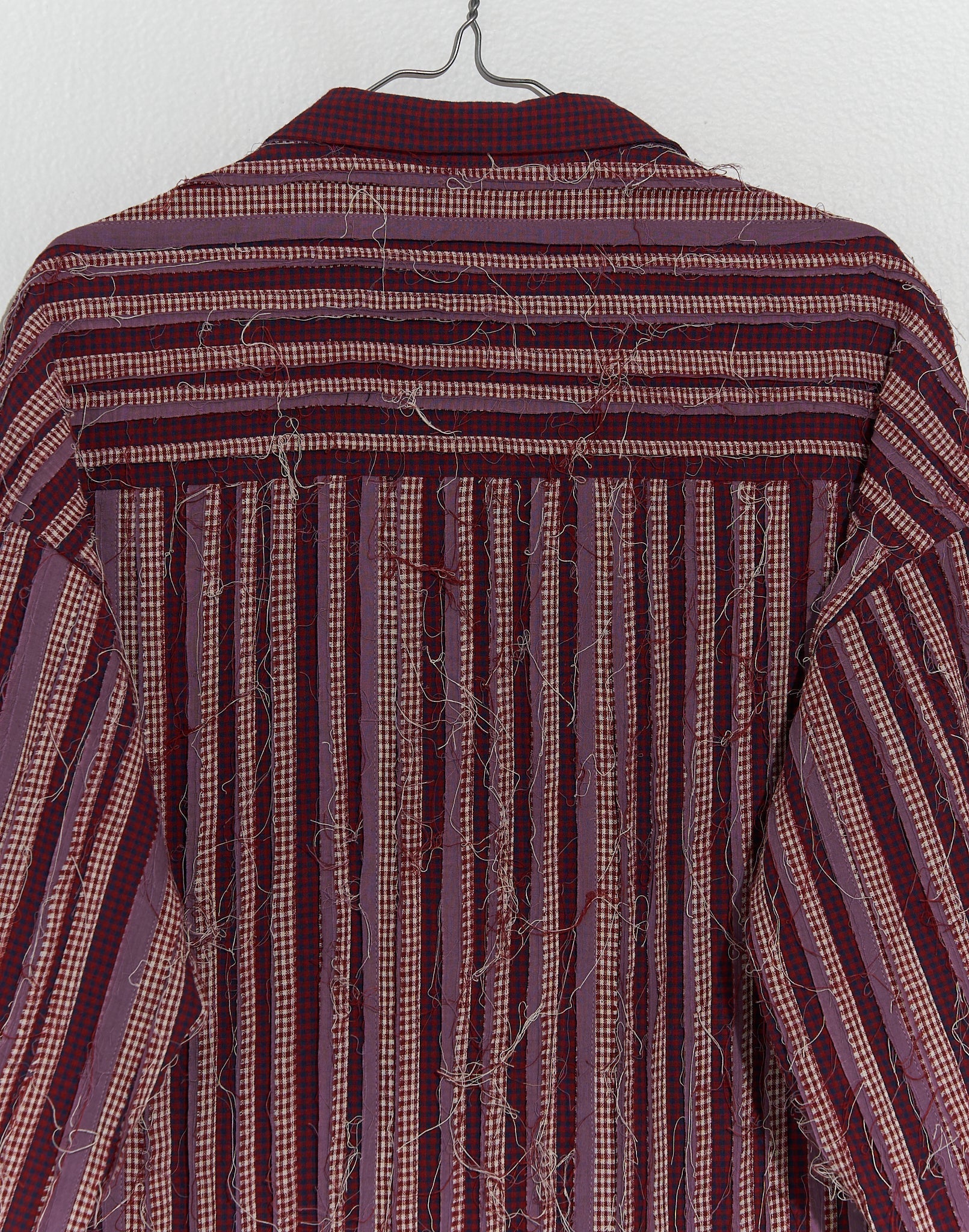 Upcycled Fuchsia shirt