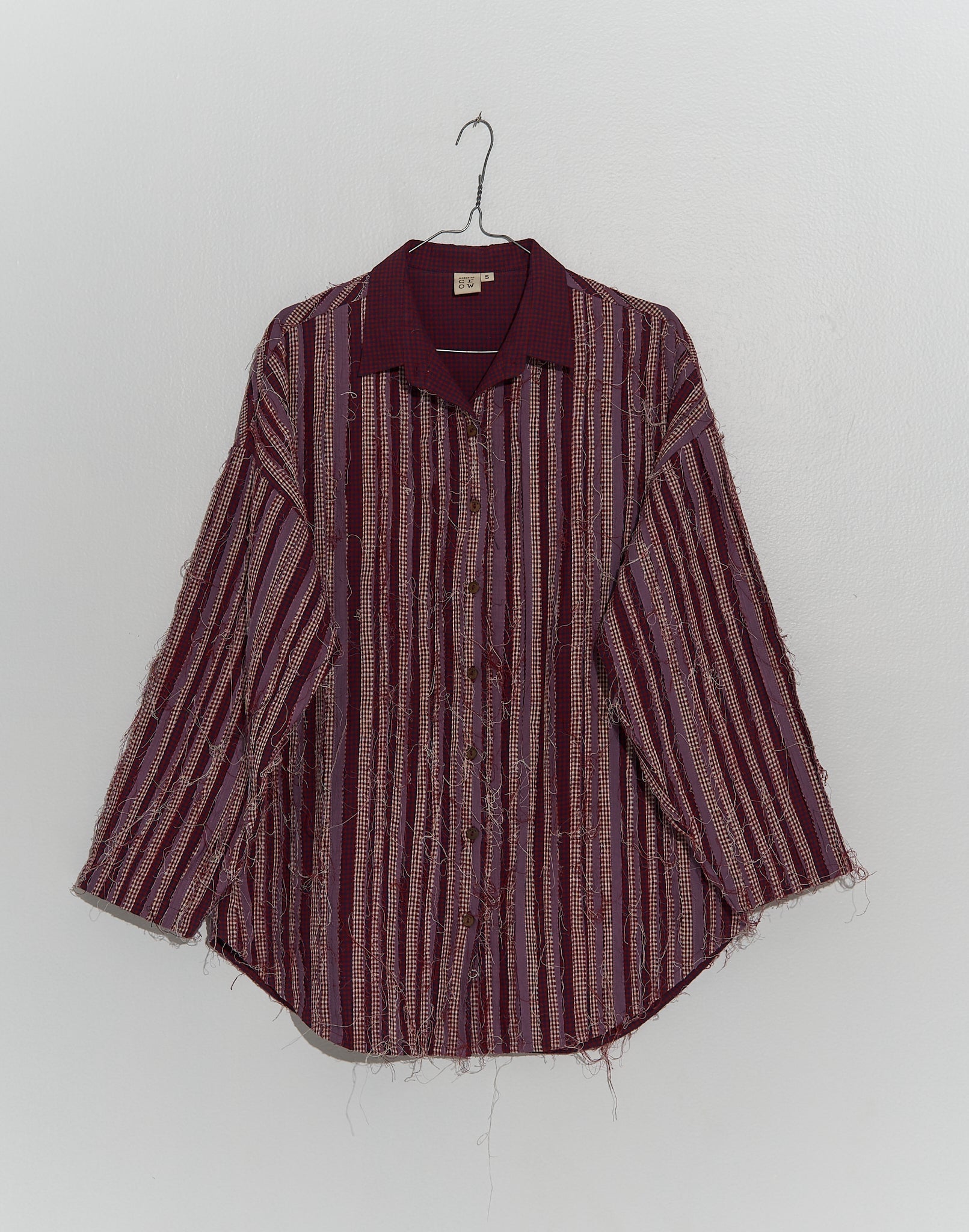 Upcycled Fuchsia shirt