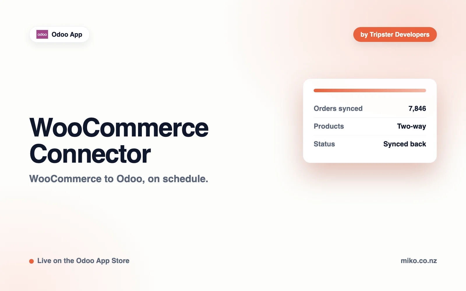 WooCommerce Connector for Odoo by Tripster Developers