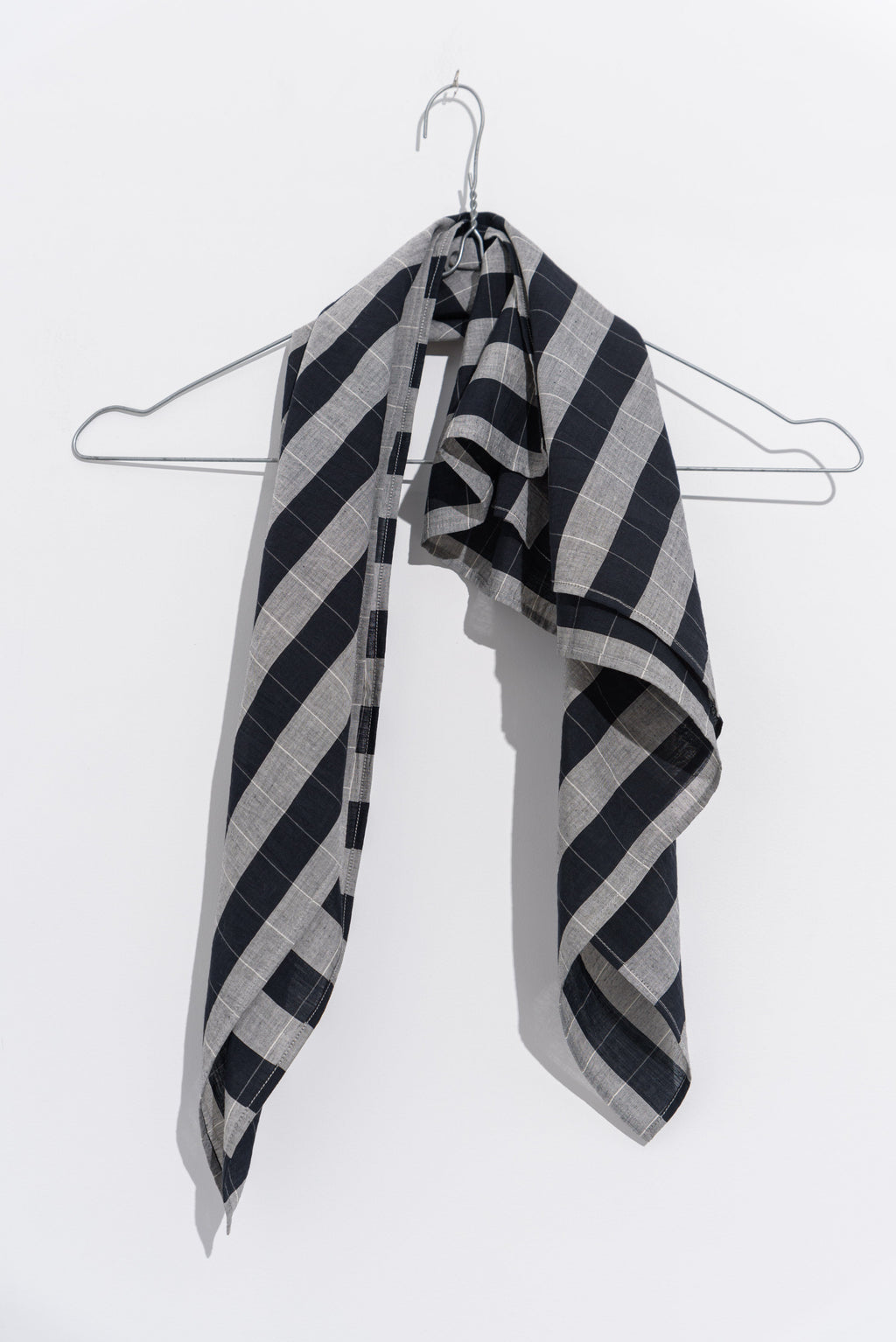 Monochrome striped bandana