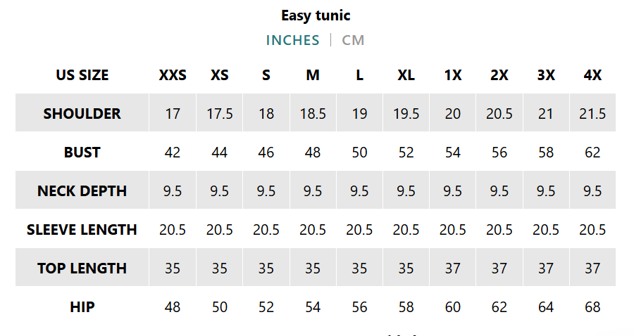 Easy fit  Black Linen Tunic