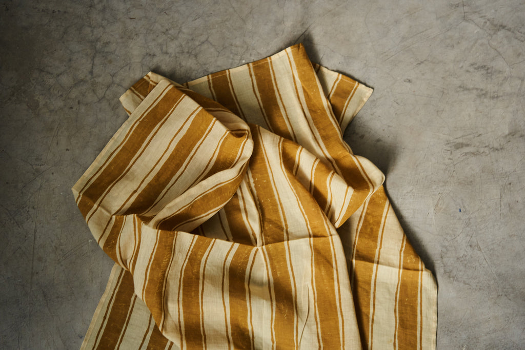 Mustard Zebra Stroll Bandana