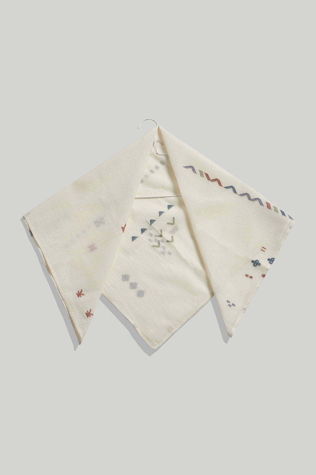 Multi-color weave jamdani bandana