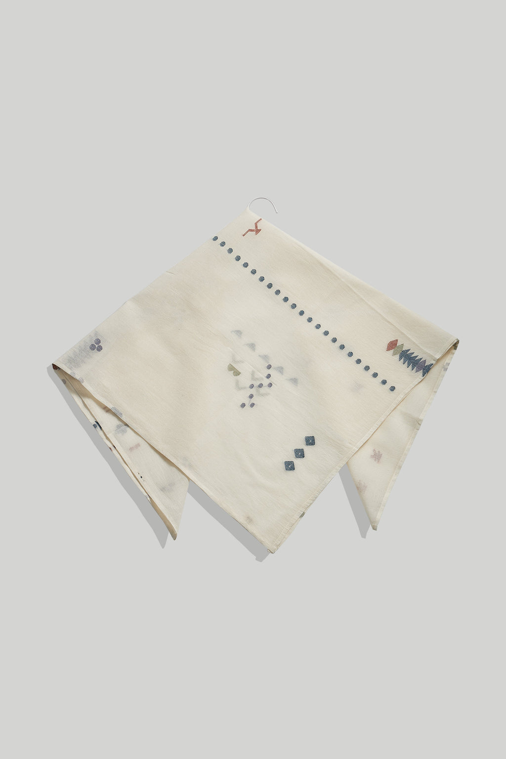 Multi-color weave jamdani bandana