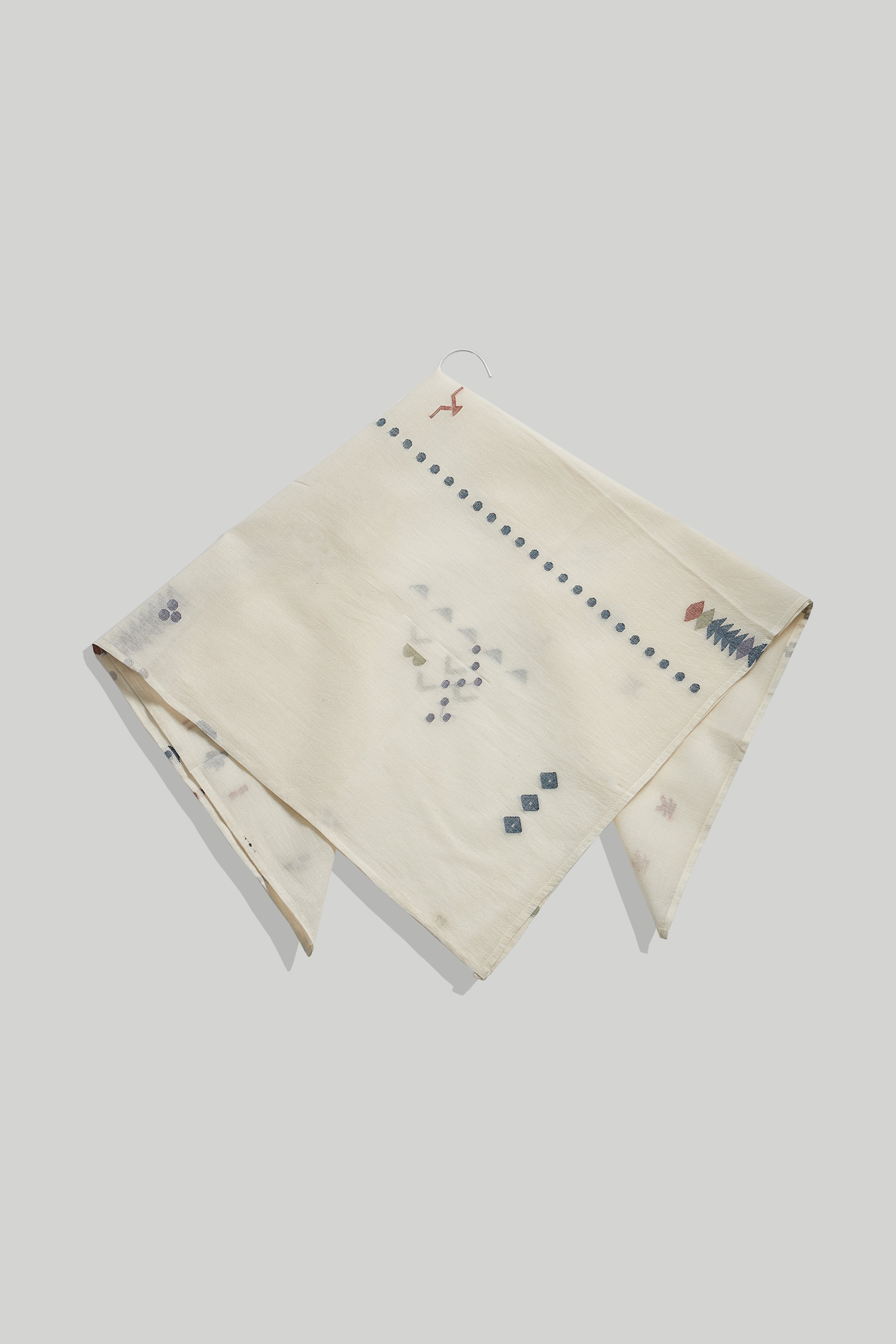 Multi-color weave jamdani bandana