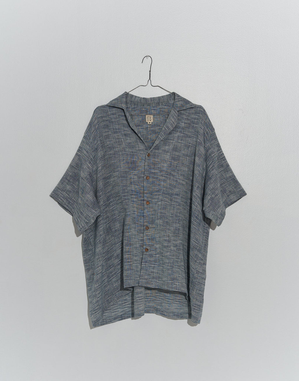 Indigo boxy shirt