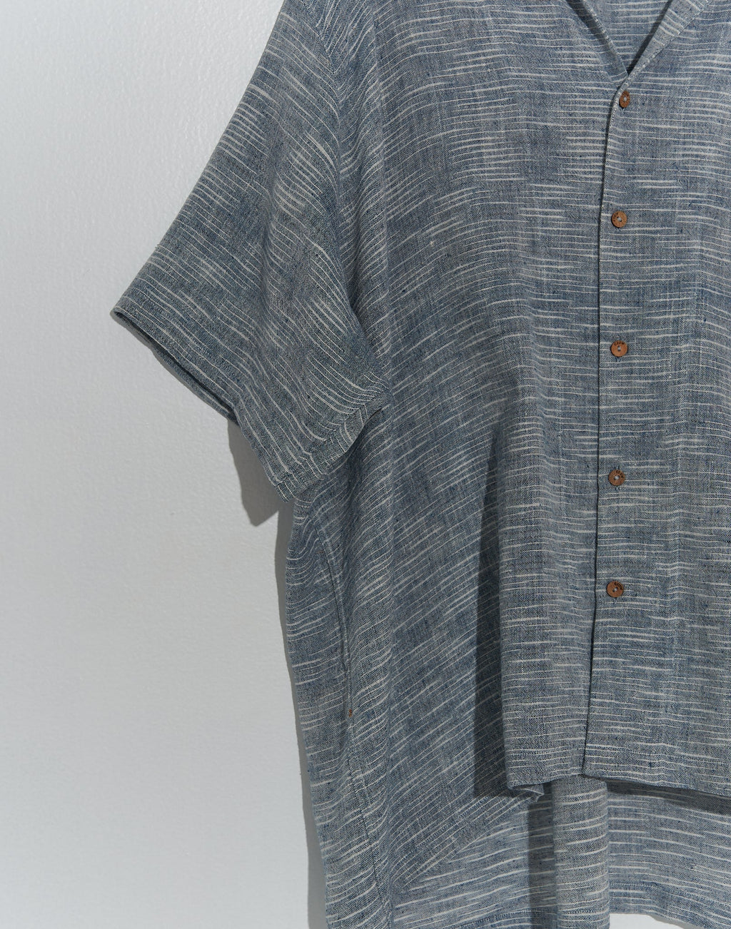 Indigo boxy shirt