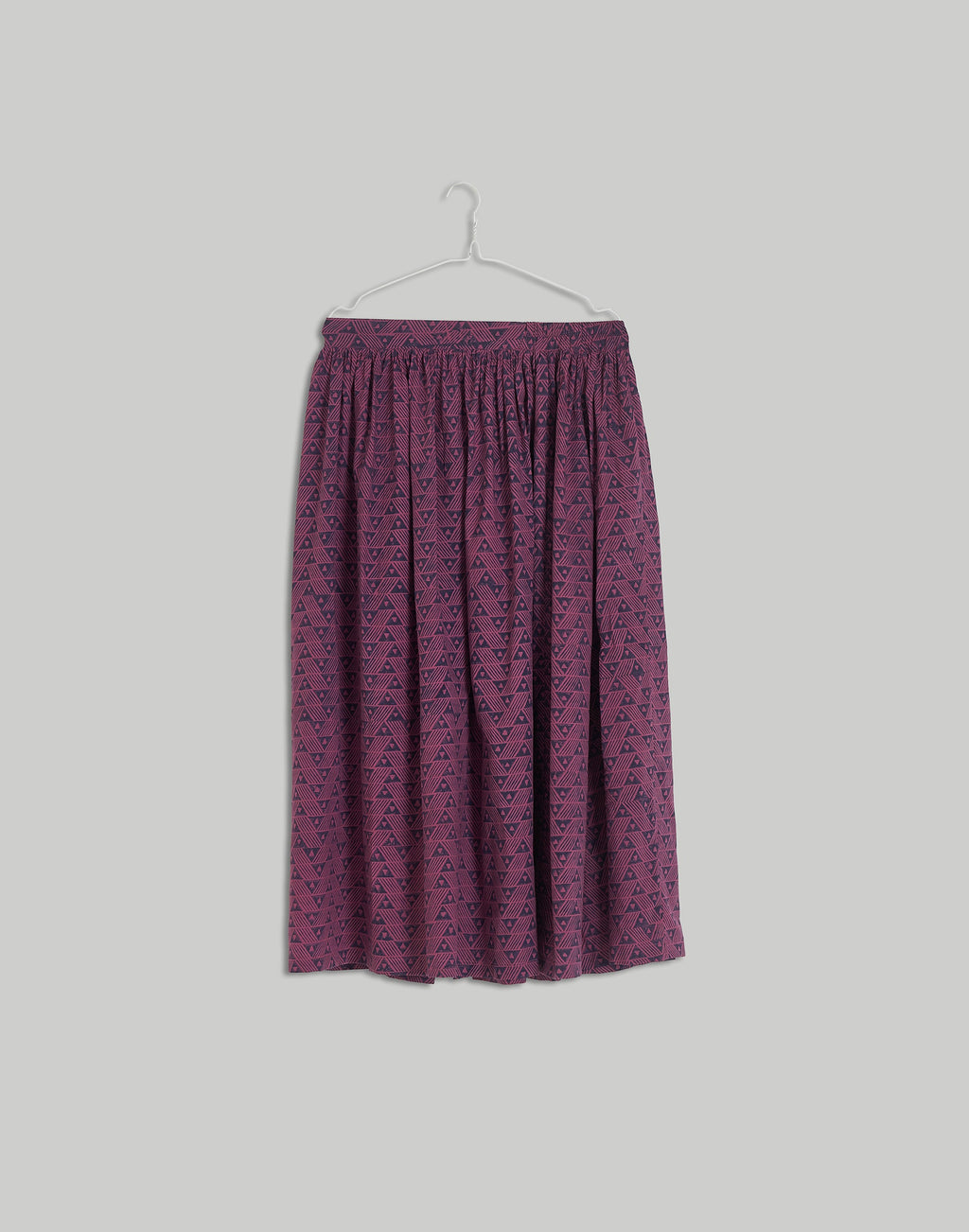 Magenta Sash Skirt