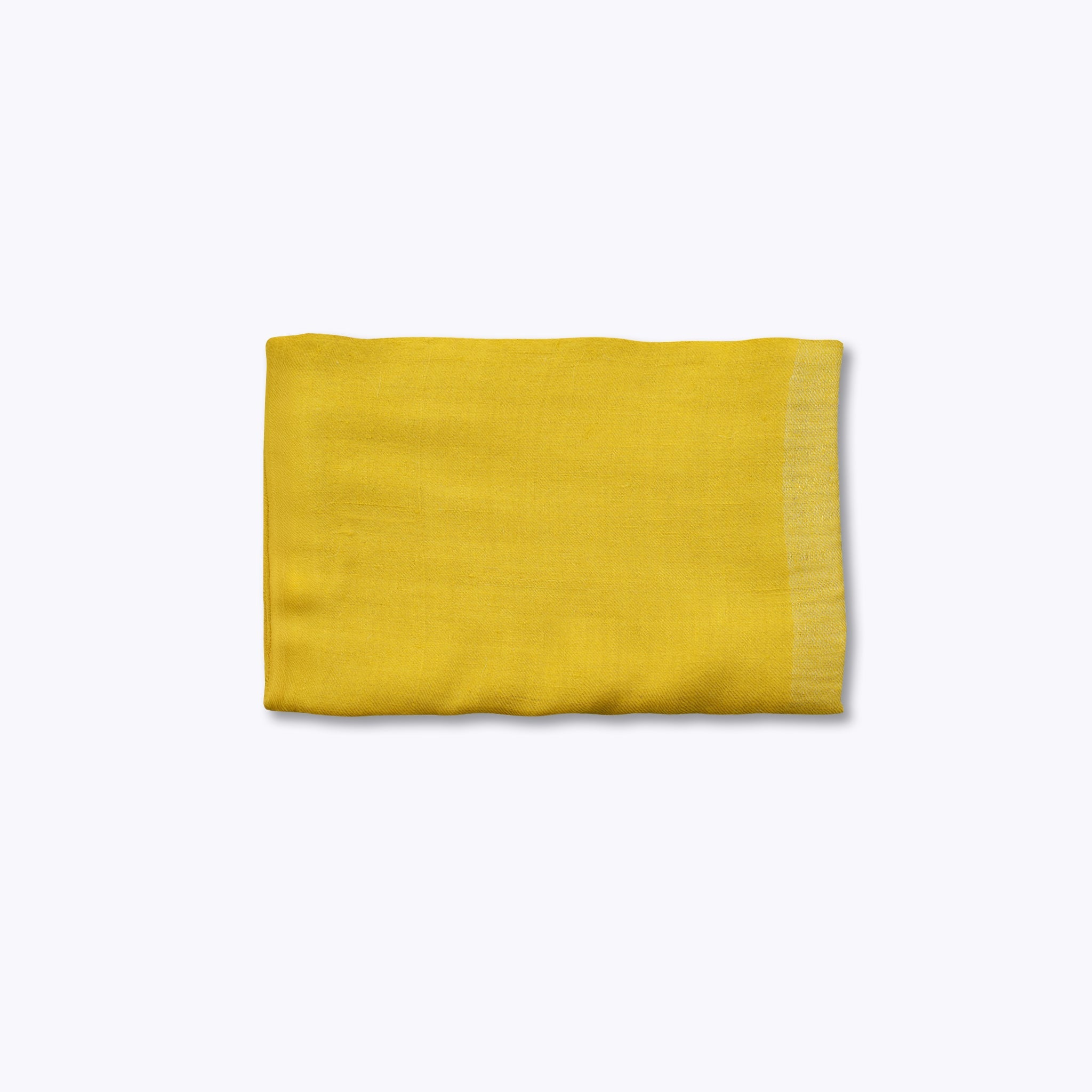 Pashmina Zari Mustard Stole