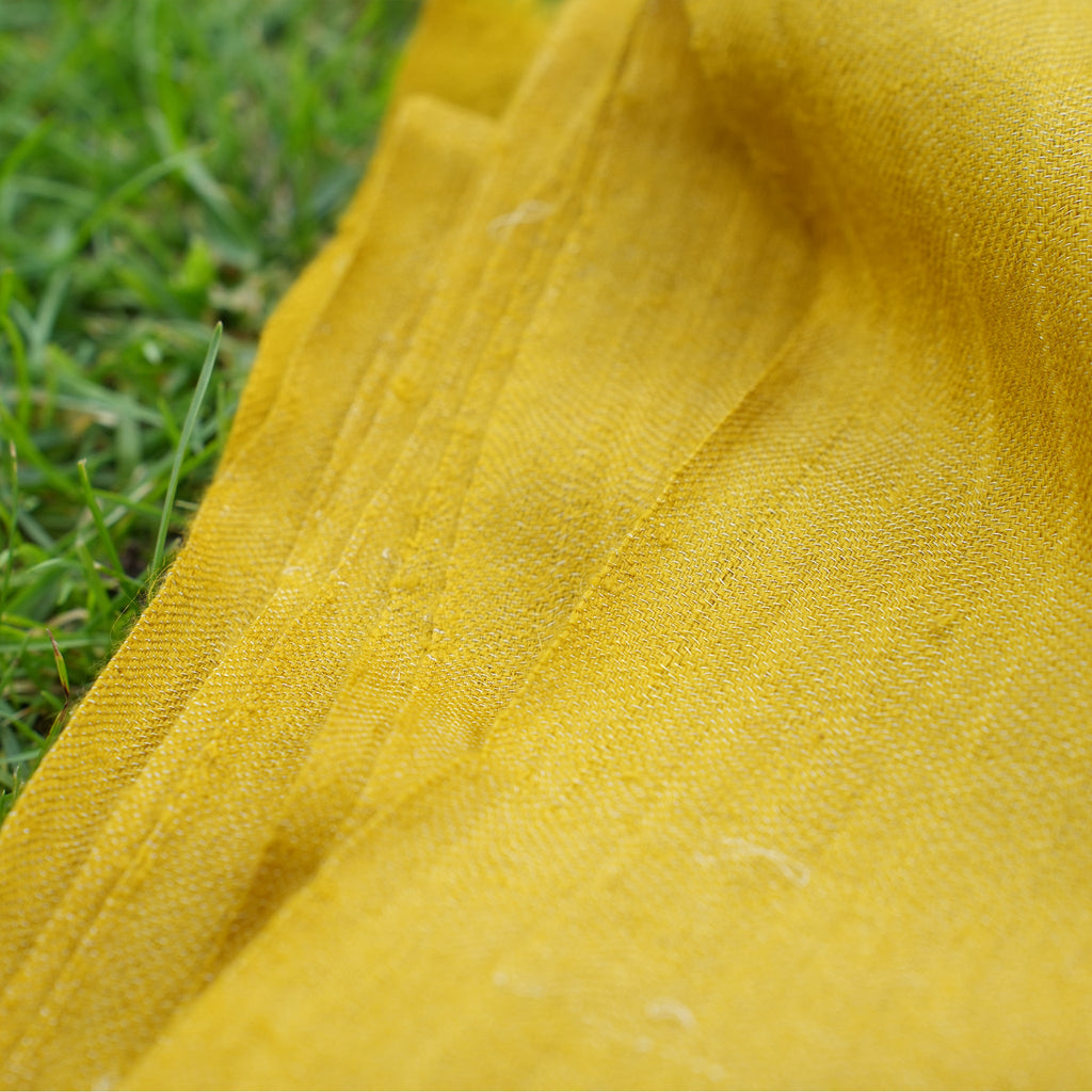 Pashmina Zari Mustard Stole