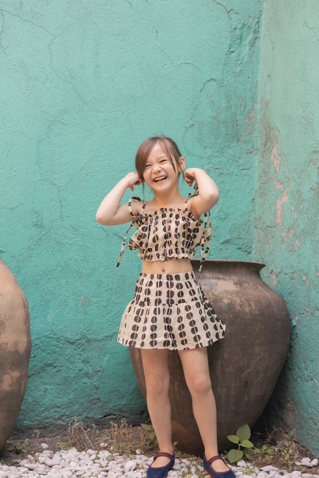 Polka Polka Had a Dot Skirt