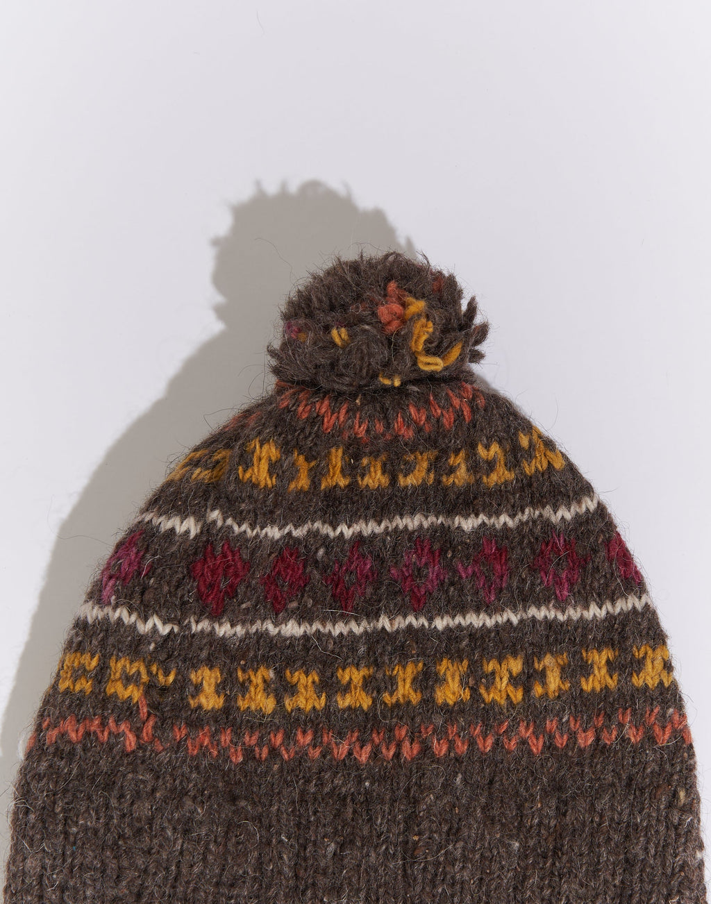 Cacao with Sprinkles Beanie Handmade Wool Hat