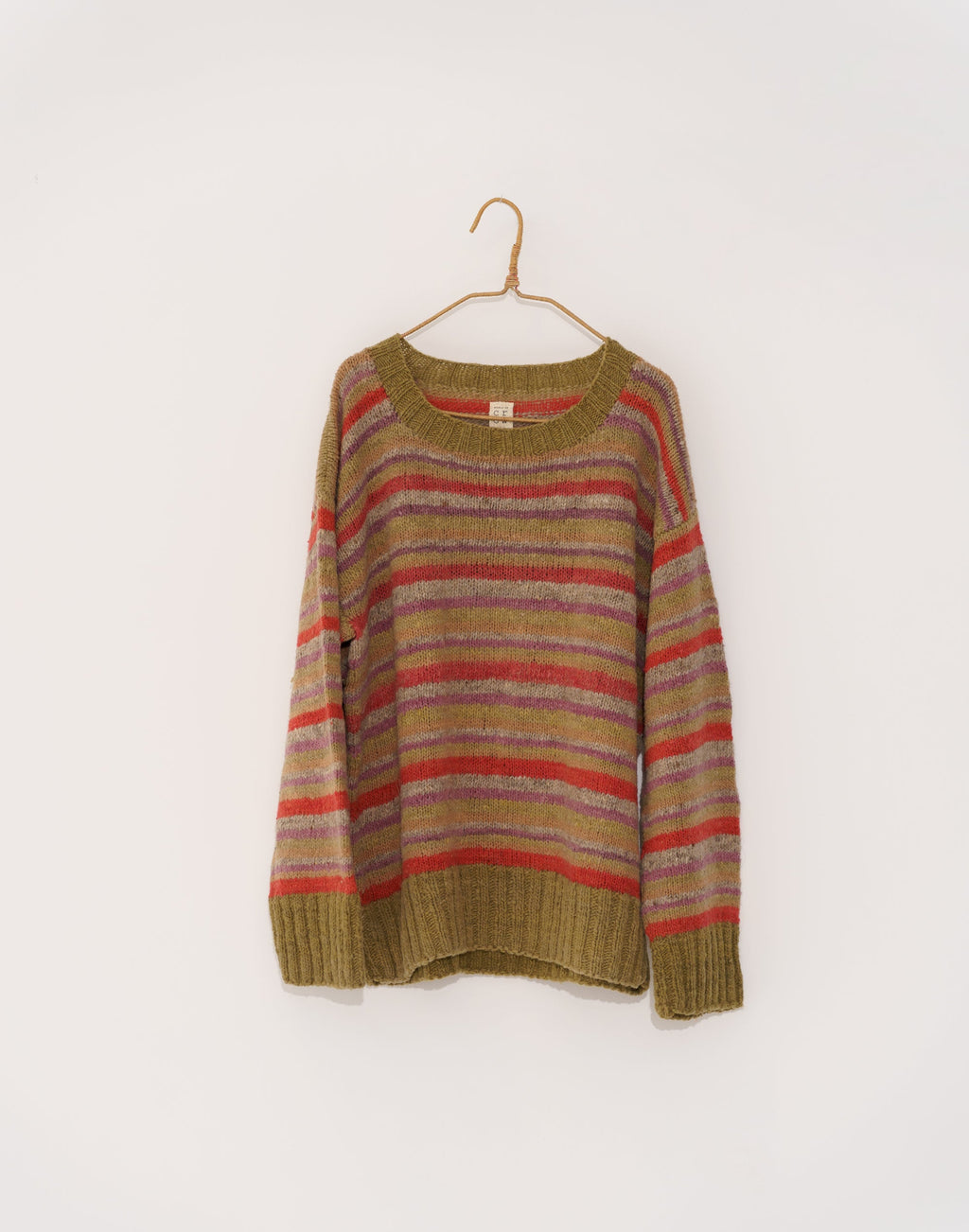 Striped Knit Sweater