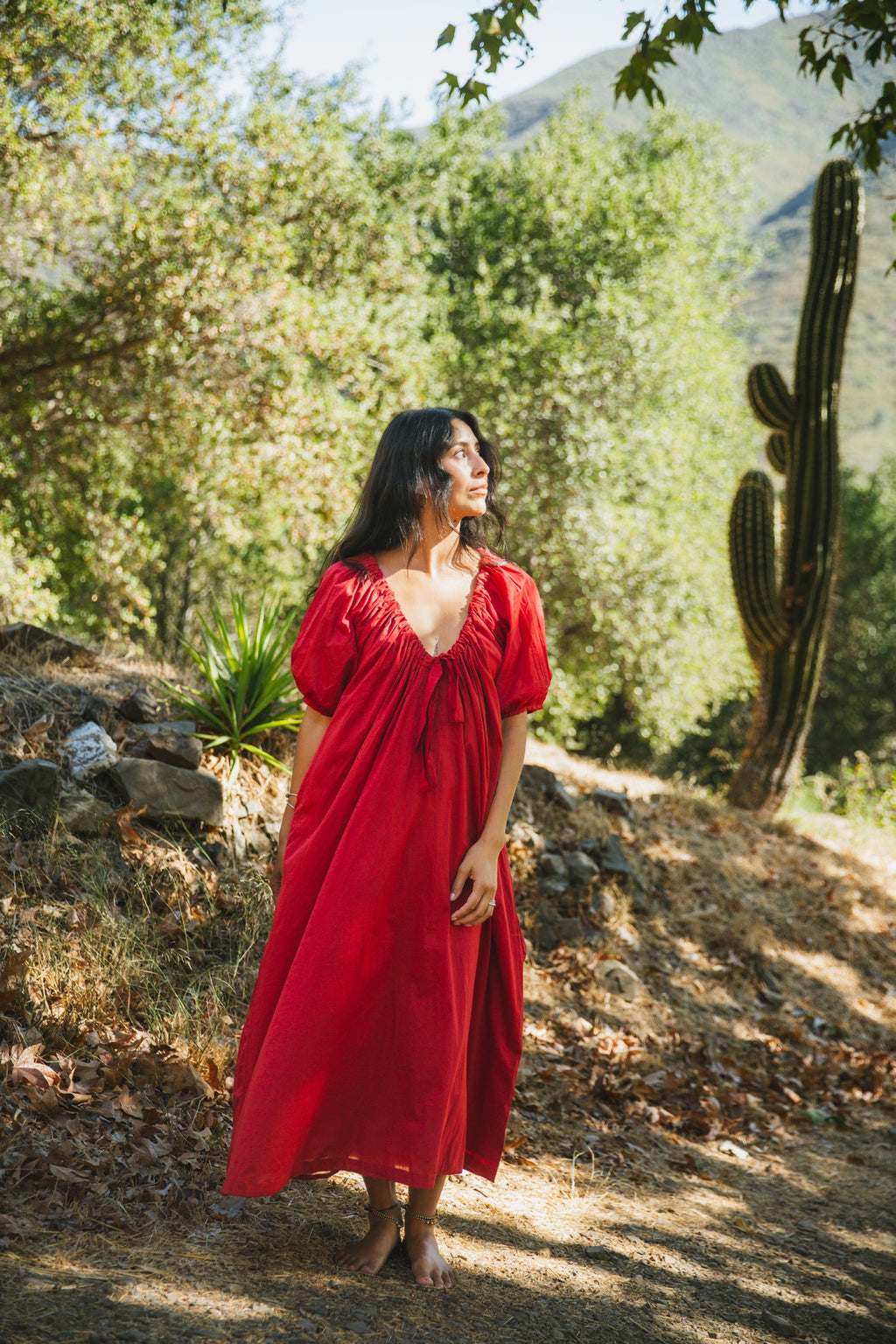 Central Park Red dress