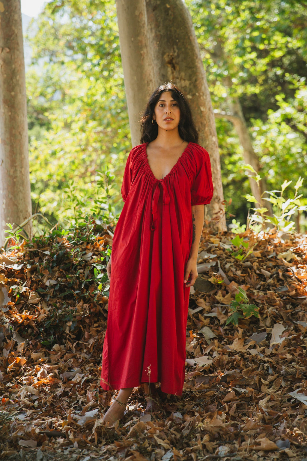 Central Park Red dress