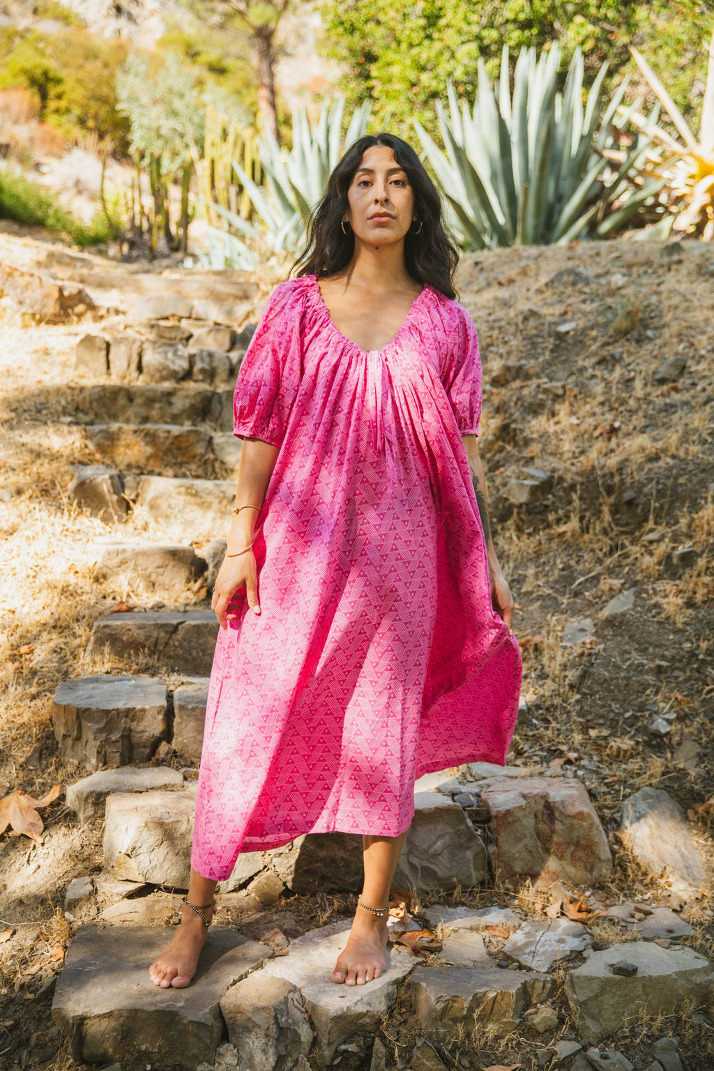 The Petal Prism dress