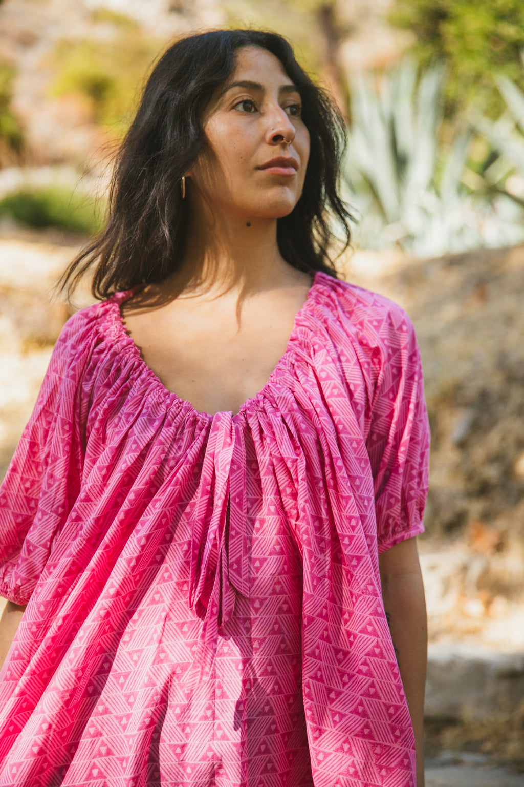 The Petal Prism dress