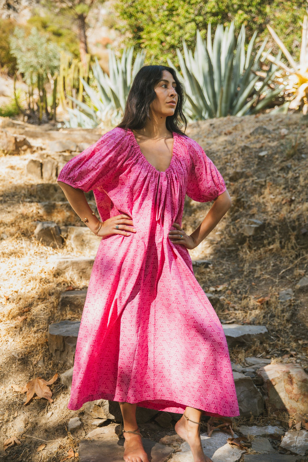 The Petal Prism dress