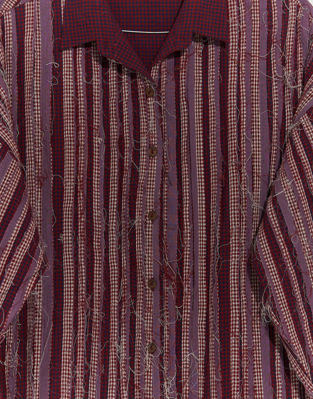 Upcycled Fuchsia shirt