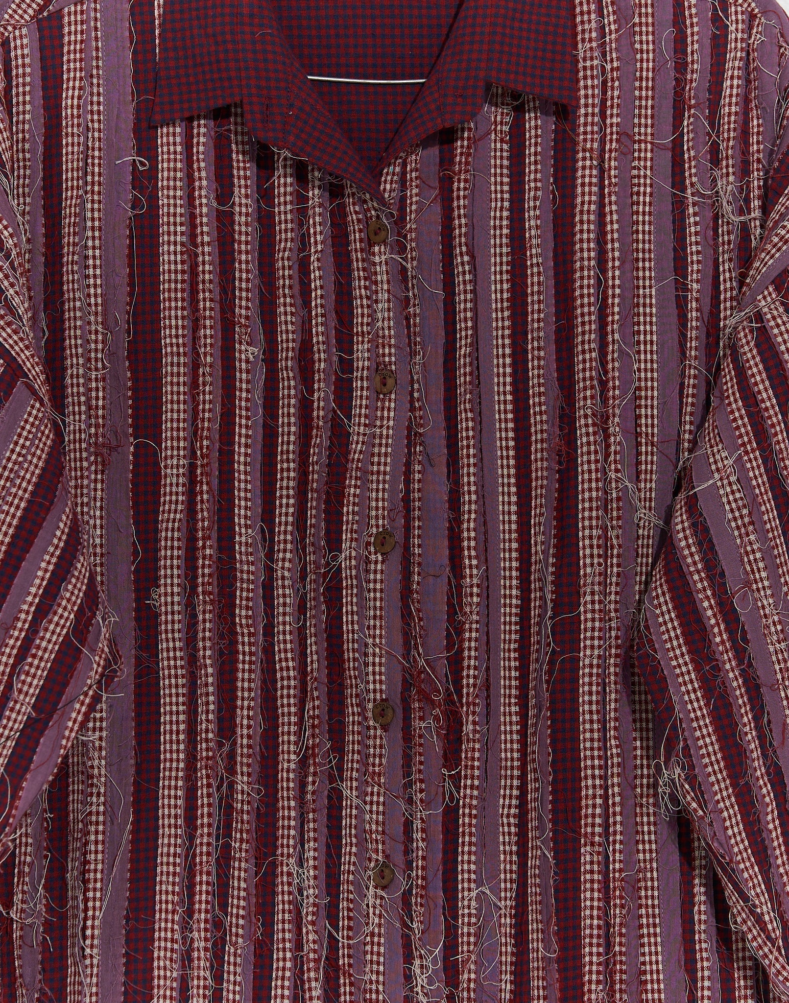 Upcycled Fuchsia shirt