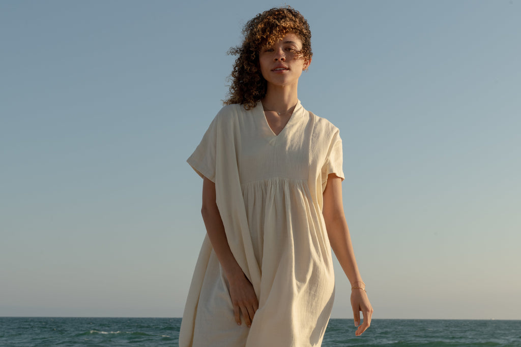 Relaxed Fit Caftan Dress